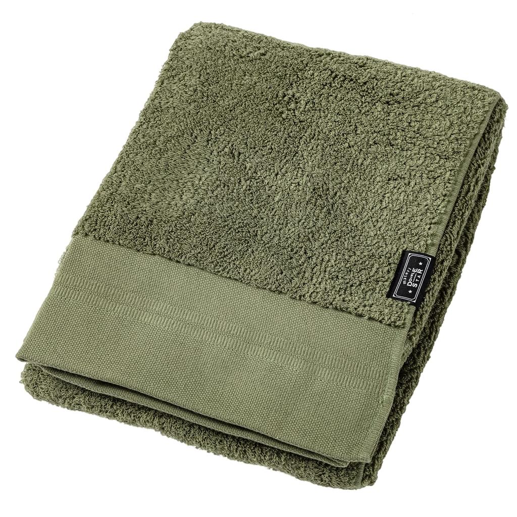 Kusunokibashi Monori Imabari Towel Tantoro 2 Bath 70cm X Product Towel, Khaki, 130cm, Number 1-68265-11-MOG