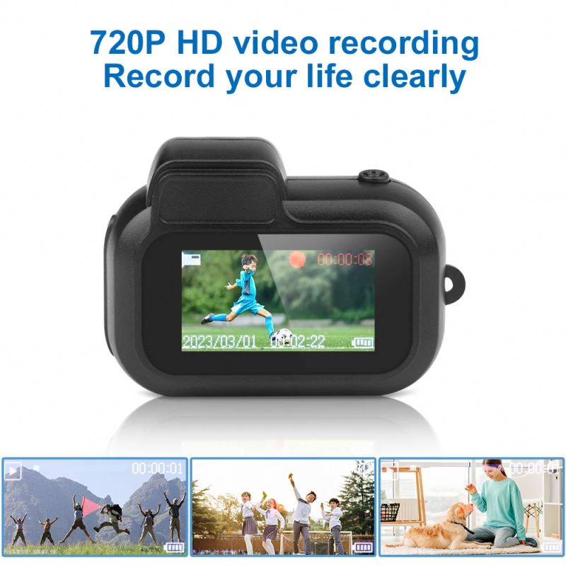 Y3000 Pocket Mini Camera Kids With Screen Mini DV Outdoor Sport HD 1080P Portable Small Retro Camera Y3000 Support 128G TF Card