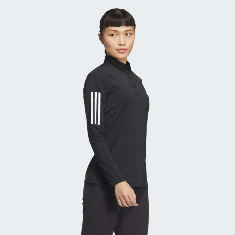 AdidaS Golf 2024 S S Women Golf Aerolady Long Sleeve Polo Shirt In6570