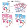 Stylish Birthday Party Gift Bag Including Food Bags And Decorative Stickers Parties Decoration Supplies