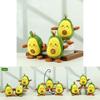 Adorable Four-inch Avocado Plush Toy Keychain Cute Backpack Charm Gift For Kids