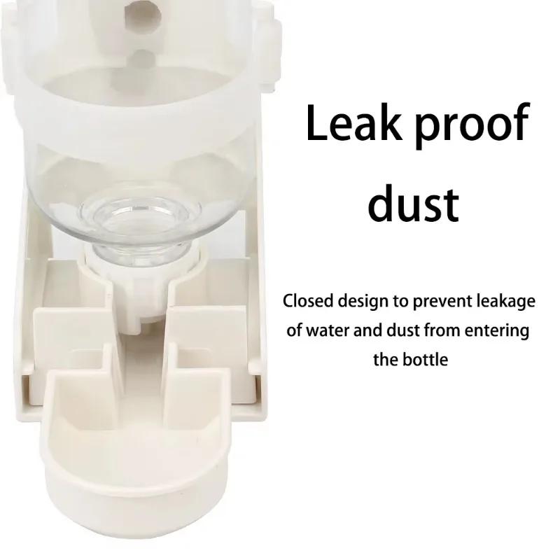 500ML Parrot Bird Water Dispenser Auto Leak Proof Cage Hanging Drinker Bowl for Rabbits Hedgehogs Dutch Piglets Small Pets Bird