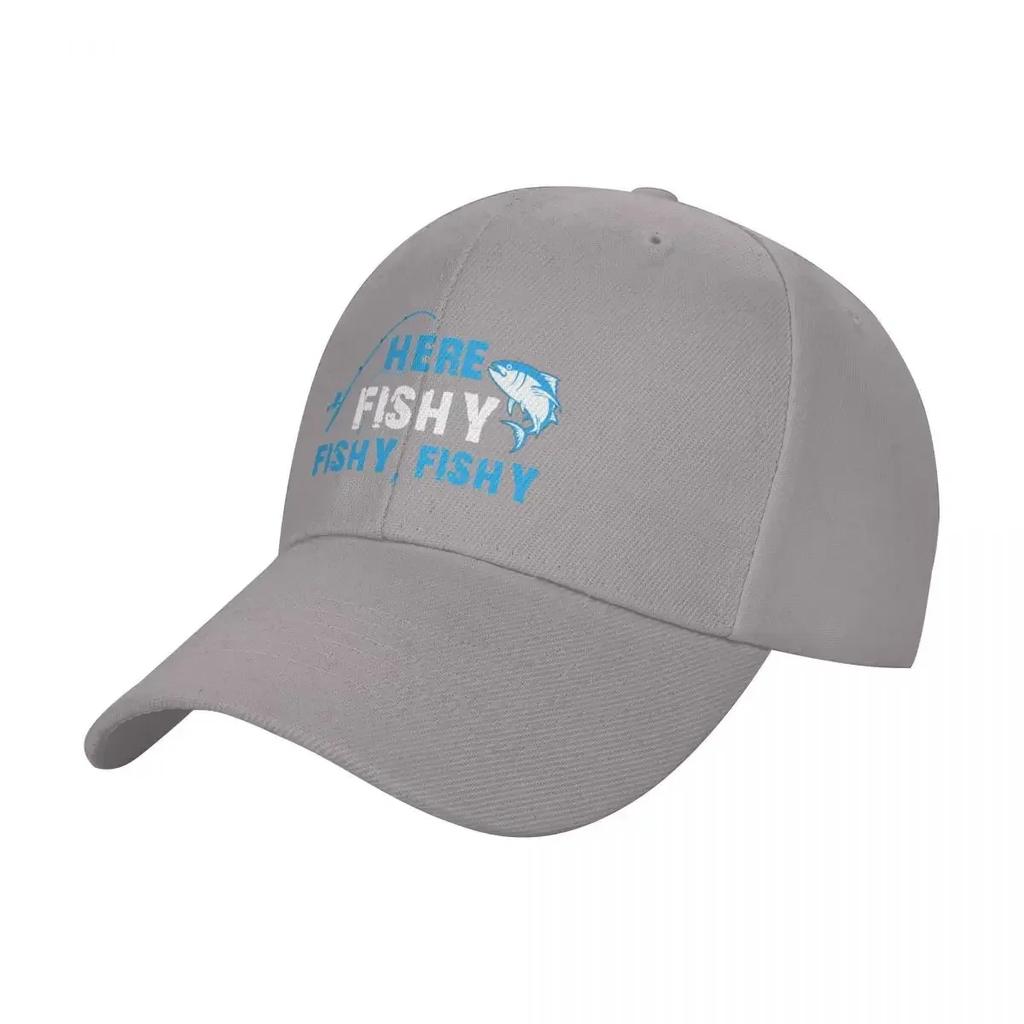 Here Fishy Fishy Baseball Cap Trucker Cap Hood Dad Hat Vintage Elegant Women's Hats Men's