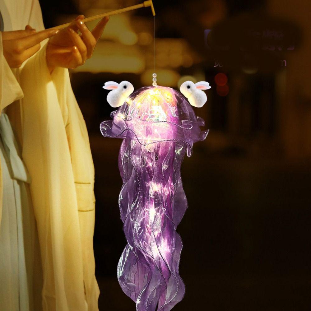 Funny Colorful Jellyfish Lantern Luminous Ocean Animals Ancient Jellyfish Lamp Wedding