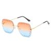 Frameless Sunglasses, Personalized Hollow Glasses, Street Sunglasses For Women
