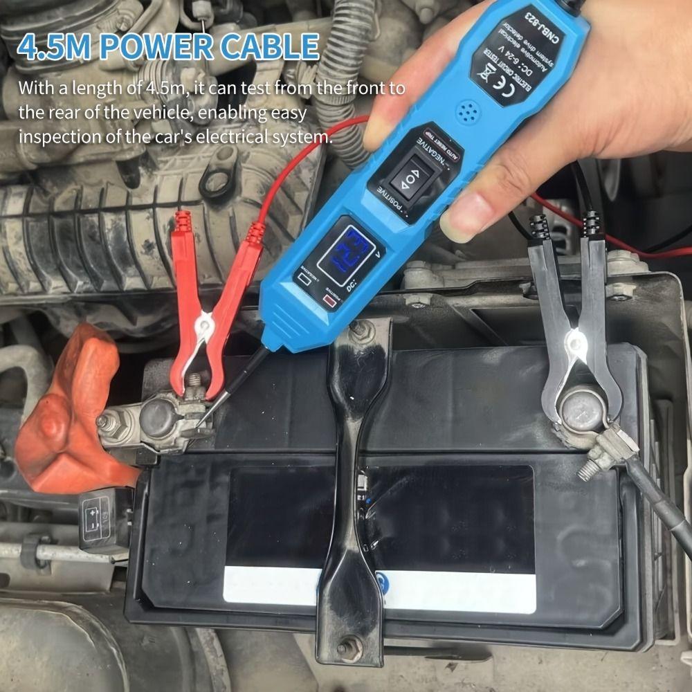 DC 7-36V Automotive Electric Circuit Tester 8A DC Car Power Tester Car Power Circuit Probe Kit  Car