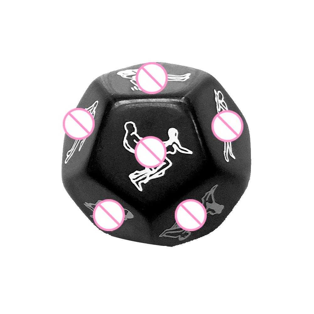25mm Rolling Game Honeymoon Bet Adult Erotic 12-side Sex Supplies Toy