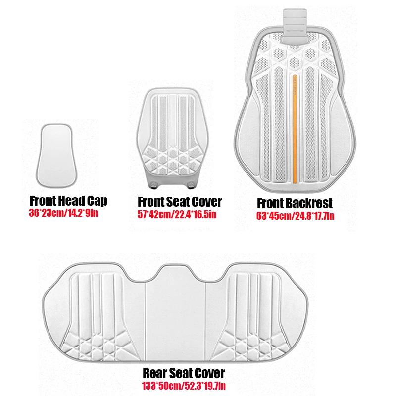 Universal Car Seat Cover Soft Suede Driver's Seat Support Cushion Breathable Anti-slip Protective Mat Car Interior Accessories