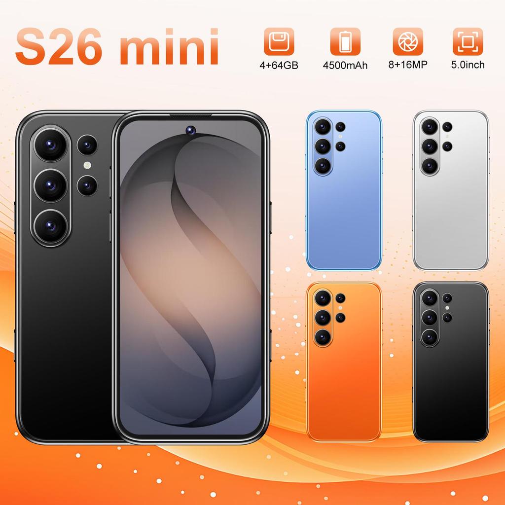 Smartphone Android 2026 S26mini - Neuf et Scellé