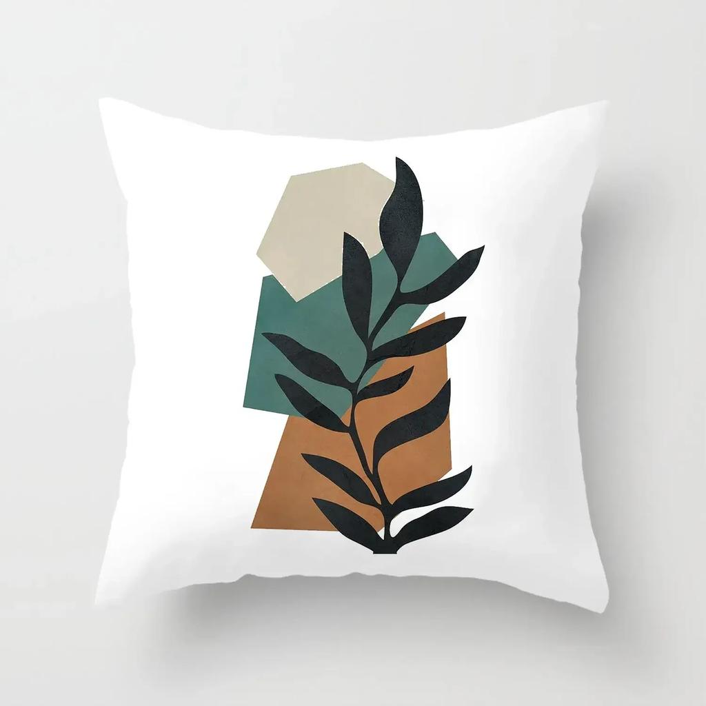 Home Sofa Chair Decor Pillowcase Modern Abstract Painting Pillowcase Geometric Cushion Cover