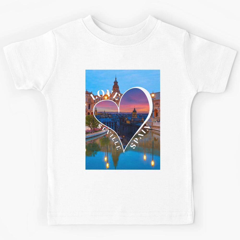Love Seville Spain Kids T-Shirt 100