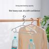 JINGRX Wide Shoulder Plastic Hangers
