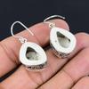 Geschenk für Sie Natürlicher Regenbogenmondstein Tropfen-/Hänge-Vintage-Ohrringe 925er Silber