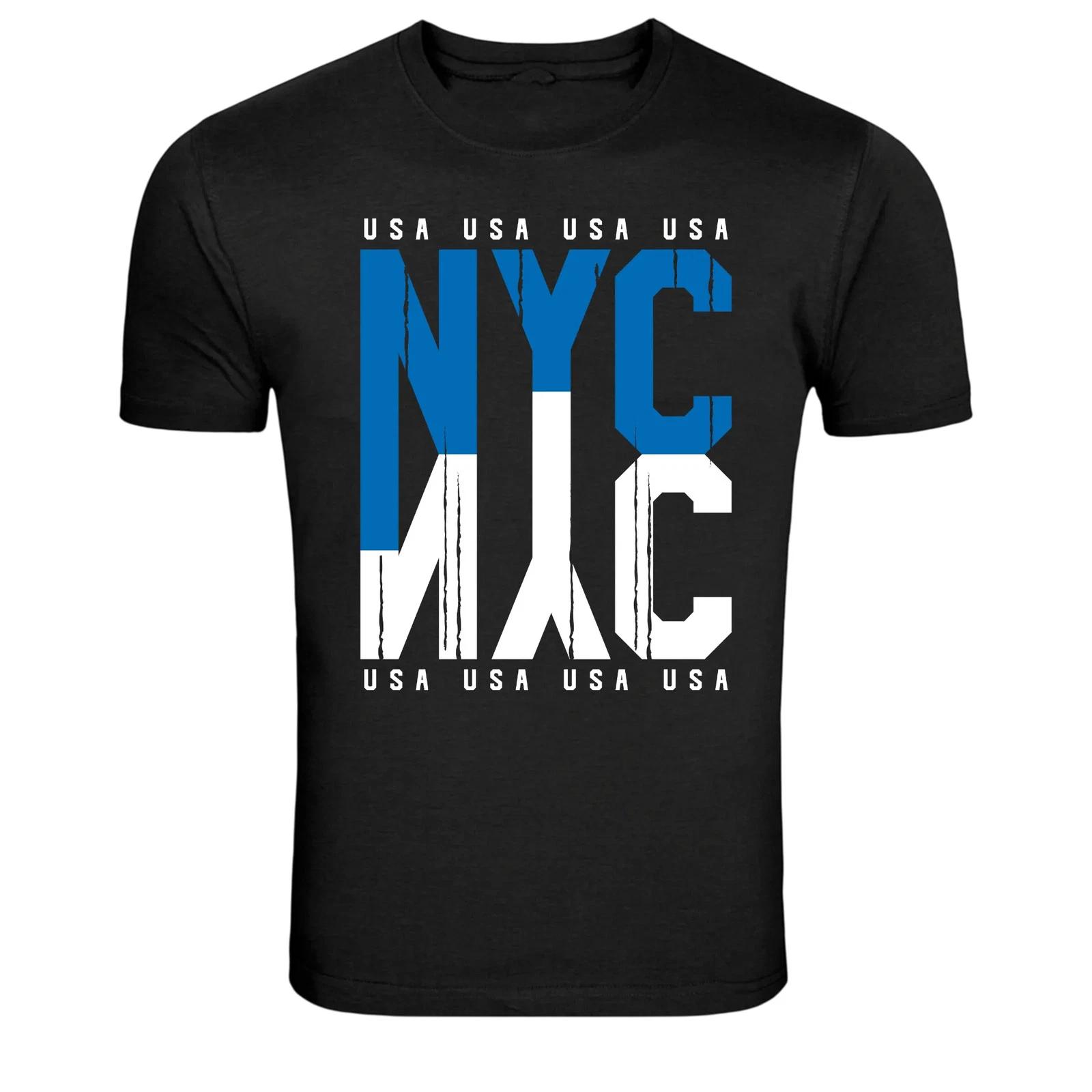 NYC USA Vintage Distressed Graphic T-Shirt 4XL