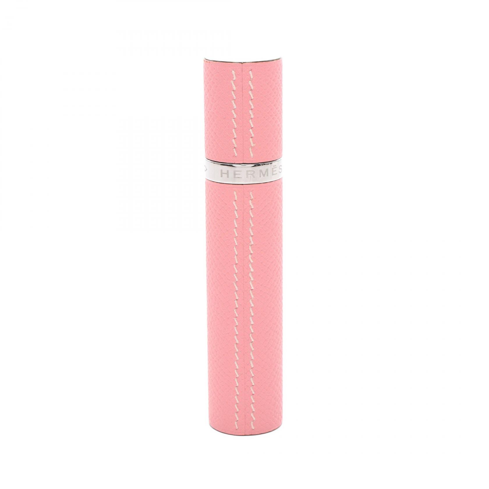 Used HERMES Refillable Atomizer Rose Confetti Other accessories Epsom Epsom Pink Pink Used Women