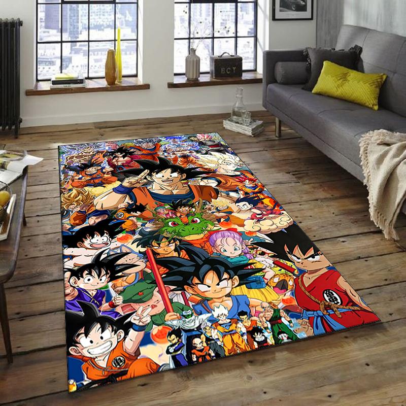 1pc Dragon Ball3 Design Area Rug - Non-Slip, Soft & Cozy Floor Mat for Living Room, Bedroom, Office - Indoor/Outdoor Decorative Carpet