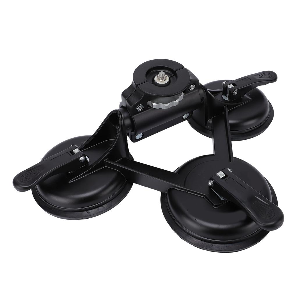 Triple Suction Cups Car Mount Fit for Insta360 X5 X4 X3 Action Camera Suction Cup Mount Holder for DSLR Mirrorless Camera 20KG Load Capacity