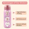 120 Coquette Cute Graffiti Stickers for Car, Notebook, and Luggage Decoration