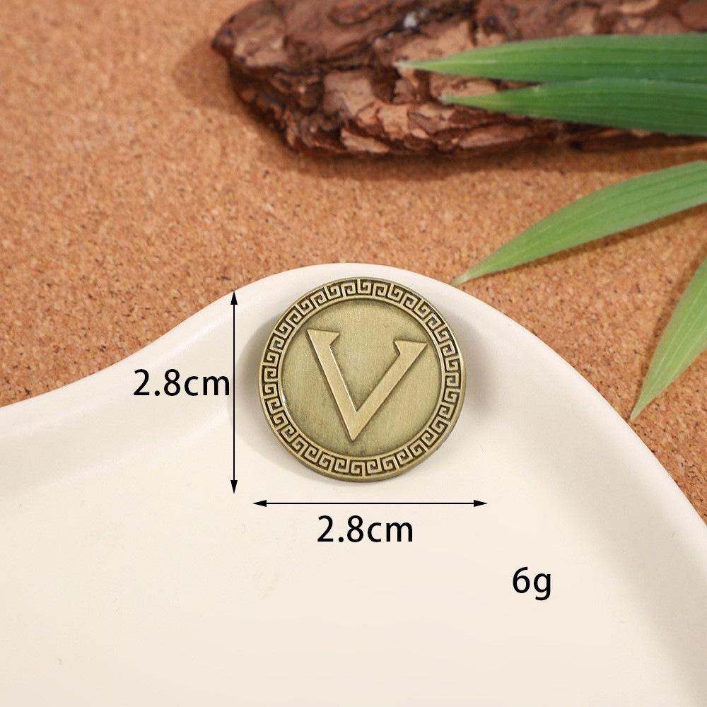 Creative Personality Brass Series Brooch Niche High-end Metal Badge Clothing Backpack Decorative Accessories