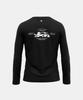 BADBLOOD Lion Slim Long Sleeve T-Shirt - Black