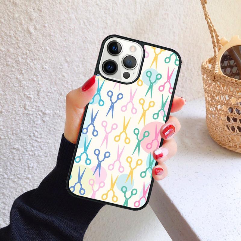 

funny letter barber shop Hair Phone Case for iPhone 17 Air 16 Coque 15 14 12 13 PLUS 11 PRO MAX Back Cover Fundas iPhone 11pro max