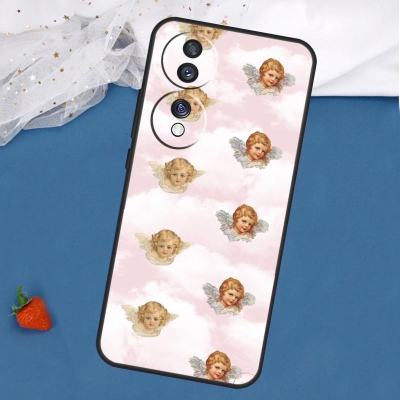 

Renaissance Angels Case For Honor Magic 8 7 5 6 Lite 400 200 Pro 50 70 90 X8c X8b X9a X9b X9c X9d Win RT Cover Honor 200 Lite