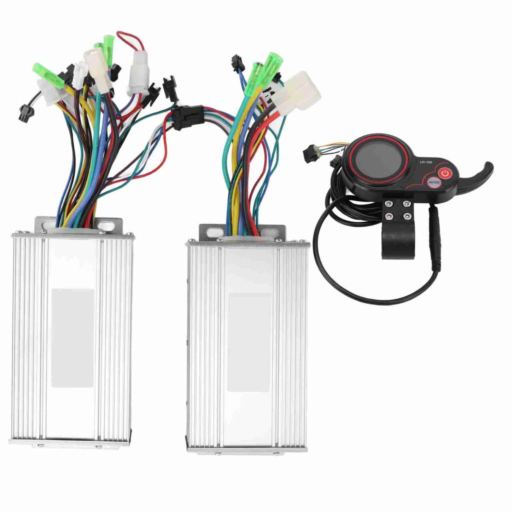 Electric Bicycle Motor Controller Dual Drive Electric Bicycle LCD Meter Controller