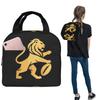 Brisbane Lions Isolierte Lunchtasche für Damen Kinder Auslaufsichere Lebensmittelbehälter Thermische Brotdose Tragetasche