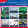 JEEANLEAN Adjustable Outdoor Basketball Hoop