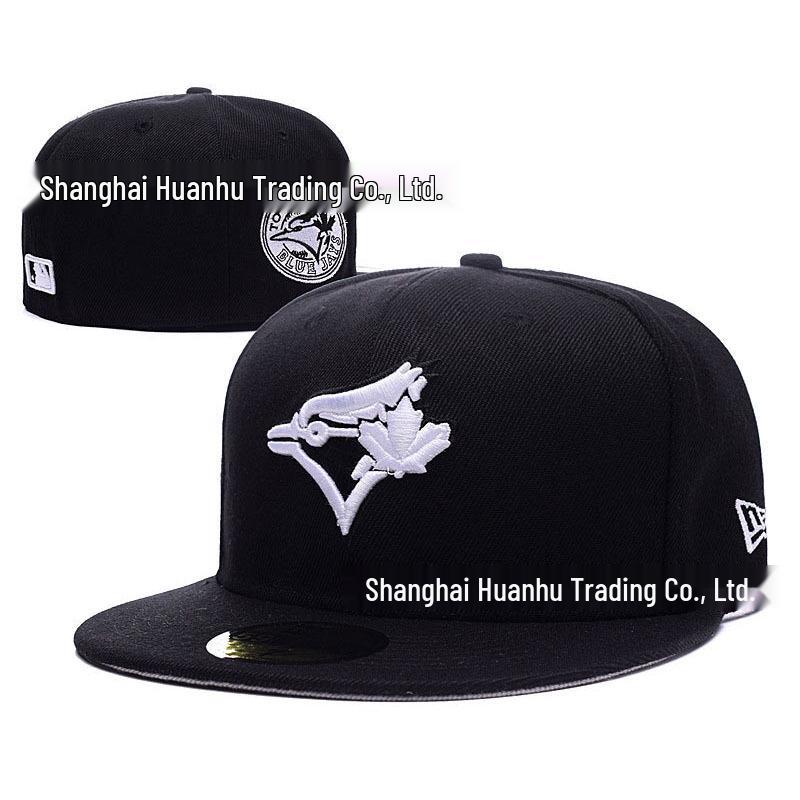 Toronto Blue Jays Flat Brim MLB Hat - Embroidered Team Baseball Cap