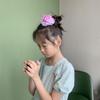 Children's Rhinestone Crown Hair Clips - Korean Style Princess Birthday Accessory