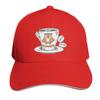 Happy Coffee Baseball Cap Derby Hat Military Cap Unisex Hard Hat Hat Luxury Brand Unisexs Baseball Womens