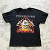 Firehouse Skull and Fire Black Cotton Size S To 4XL Shirt BT2025 Unisex T-Shirt
