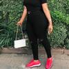 Women's Loose And Casual Trend Ripped Casual Fashion Tight Fitting Leg Jeans