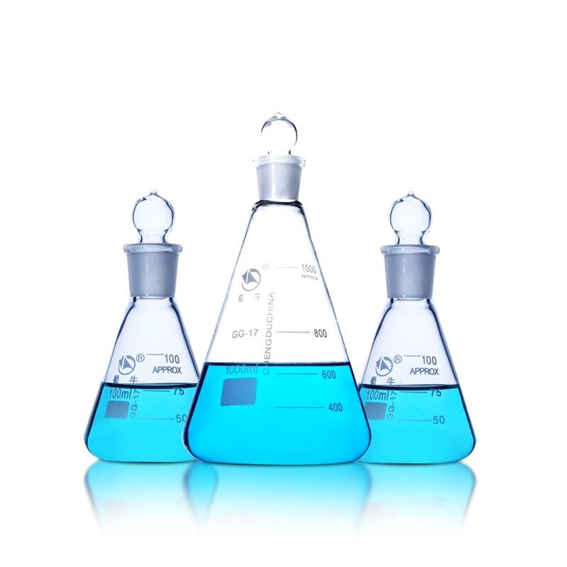 Ground Glass Stopper Conical Flask
