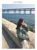 Women's 2024 Winter College Style Cotton Jacket – Short, Loose, and Thickened Korean Design