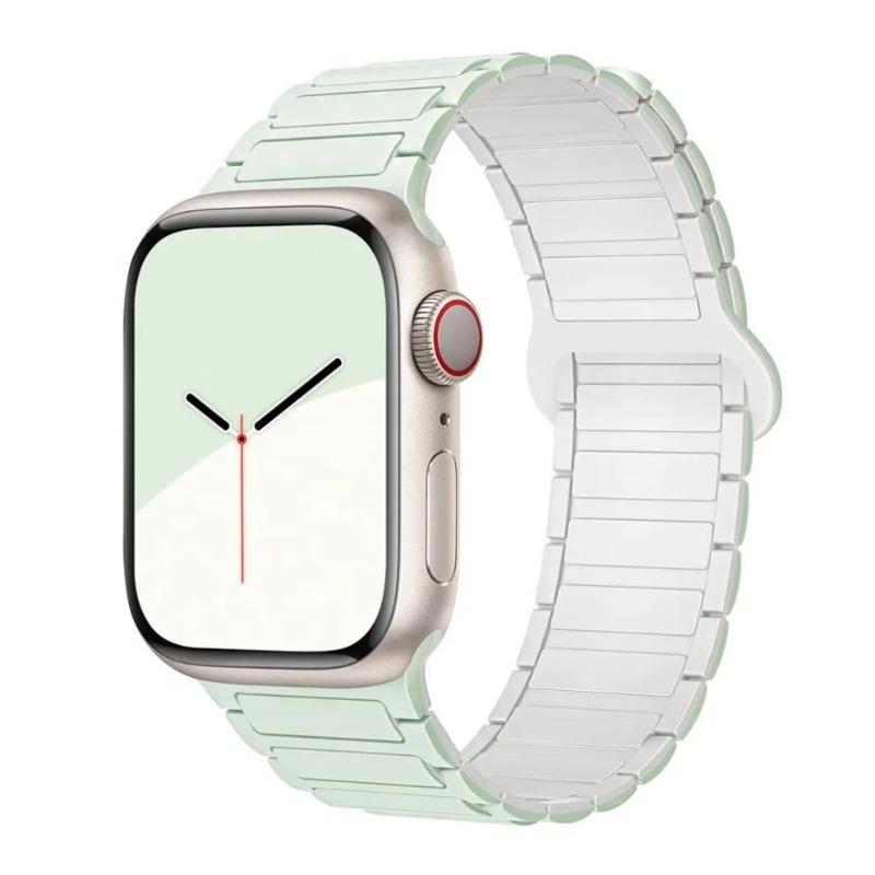 Silicone Magnetic strap for Apple Watch 10 9 8 7 6 5 watchband iwatch Ultra 49mm 45mm 42MM 46MM 41MM Replacement Band