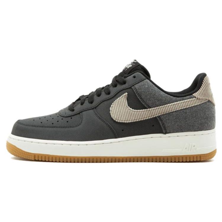 

Nike Мужские кроссовки Air Force 1 Low Антрацит Бамбук Серый Черный Summit-White 820266-003 40