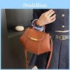 2024 New Trendy Cross-border High-end Shell Bag Fashion Simple Stitching Design Shoulder Messenger Bag