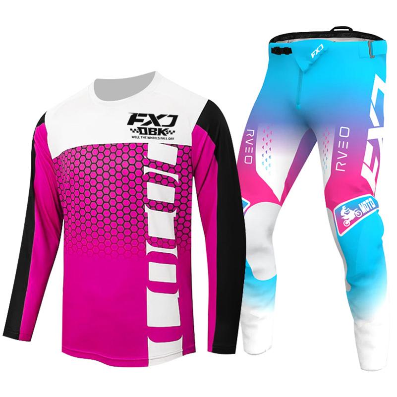 Motocross-Ausrüstungsset für Kinder 4 5 6 7 8 9 10 11 12 13 Jahre Jugend Kind Motorrad Junge Mädchen Jersey Hose Kits Rennanzug Offroad Enduro MX MTB