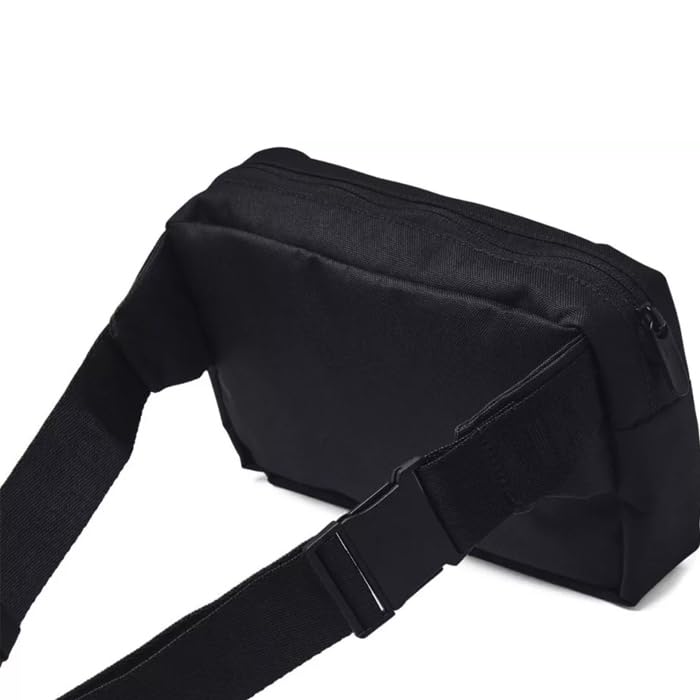 Under Armor Loudon Lite Waist Bag Crossbody Back UA Loudon Lite WB Xbody UNDER ARMOR (Black (001), ONESIZE) [Item]