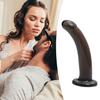 Dildo Transparente Ventosa Unissex Gay Realista Seguro Estável Sensual Textura Realista Ponto G Pênis Artificial com Forte Sucção