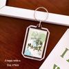 Colorful Acrylic Text Keychain: DIY Bag Decoration Pendant Fun Gift