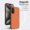 Xiaomi Poco X8 Pro Max Carbon Fiber Leather Texture MagSafe Case with Full Lens Protection
