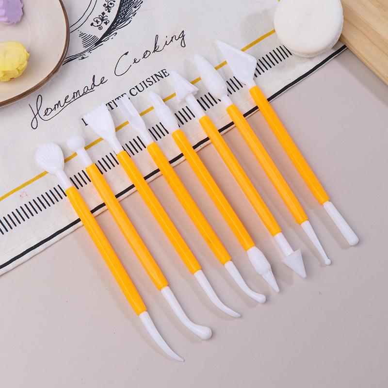 8 pièces/ensemble outils de modélisation d'argile, Sculpture de cire en plastique, outils de poterie, Sculpture façonnant, ensemble de Sculpture en argile polymère