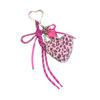 Braided Rope Keychain Star Plush Heart Bag Pendant Charm Fashion Backpack Accessories for Handbag,Purse Decorations