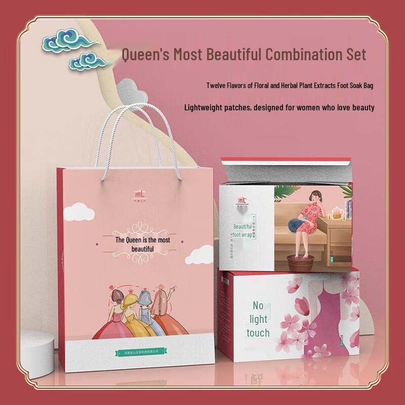 Chinese Herbal Foot Soak & Body Patch Wellness Kit