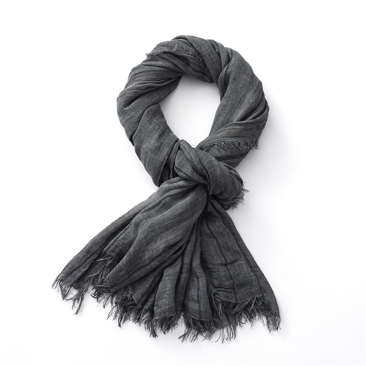 

Осенне-зимний мужской шарф хаки