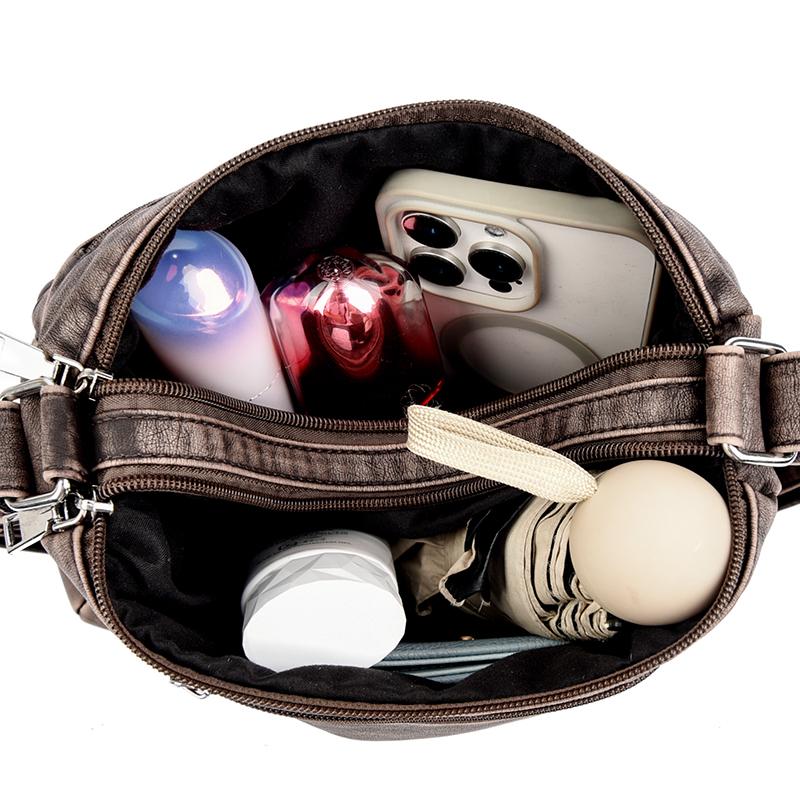 Umhängetasche Mehrschichtige Umhängetasche Großes Fassungsvermögen Pendlertasche