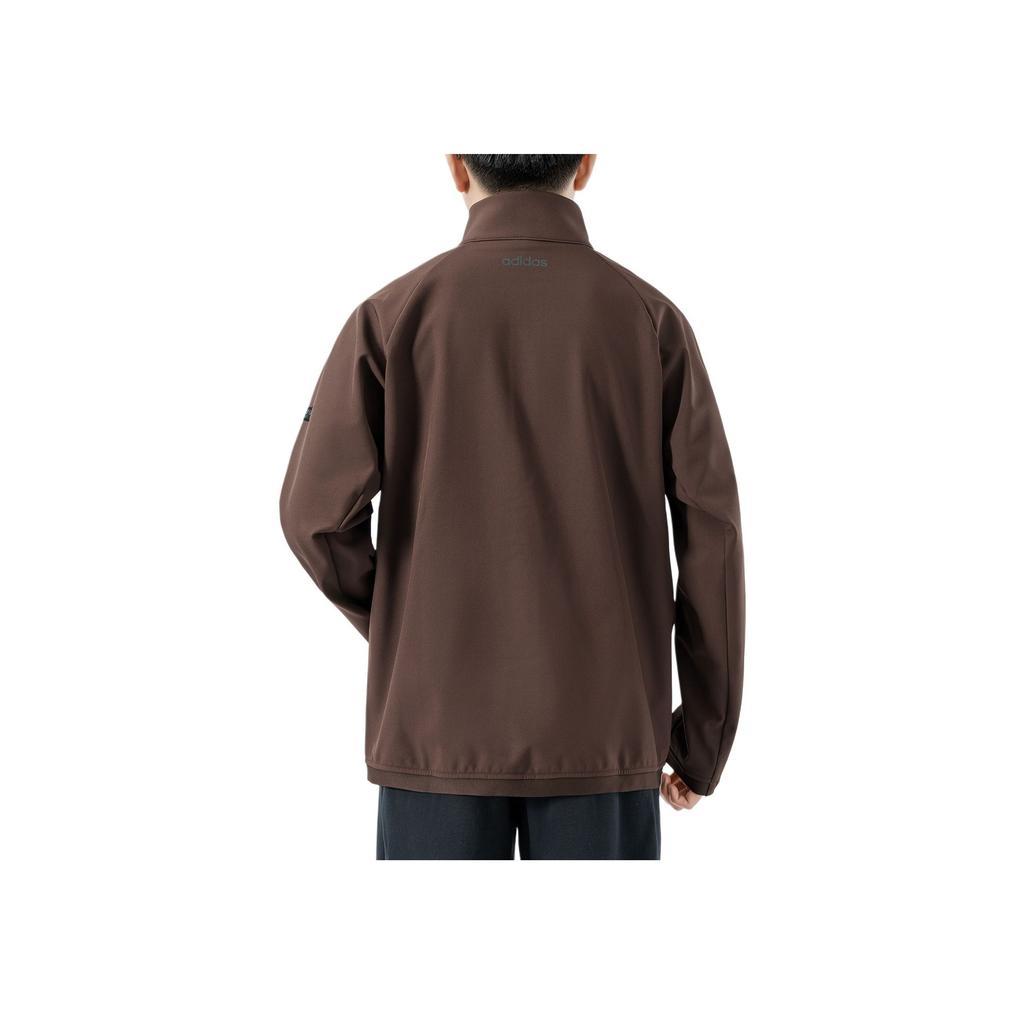 adidas SS25 Casual Sports Versatile Stand Collar Zipper Jacket Unisex Jackets KG8972